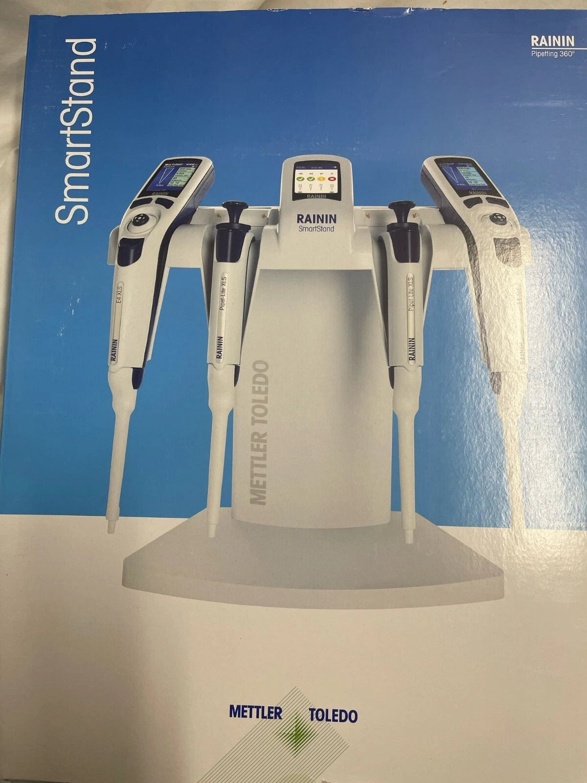 Mettler Toledo Rainin Smart Stand SCS-B w/ Power Adapter 30312897 ** NEW**