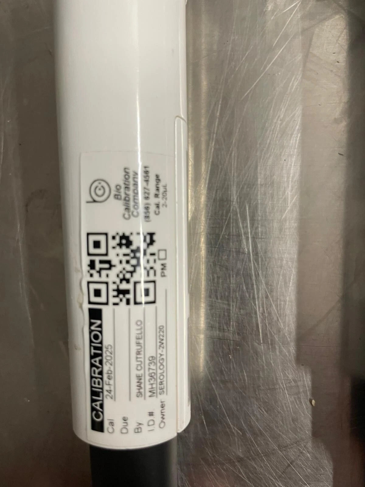 lot of 3 Thermo Scientific™ F1-ClipTip™ 2- 20 uL Single Channel Pipette