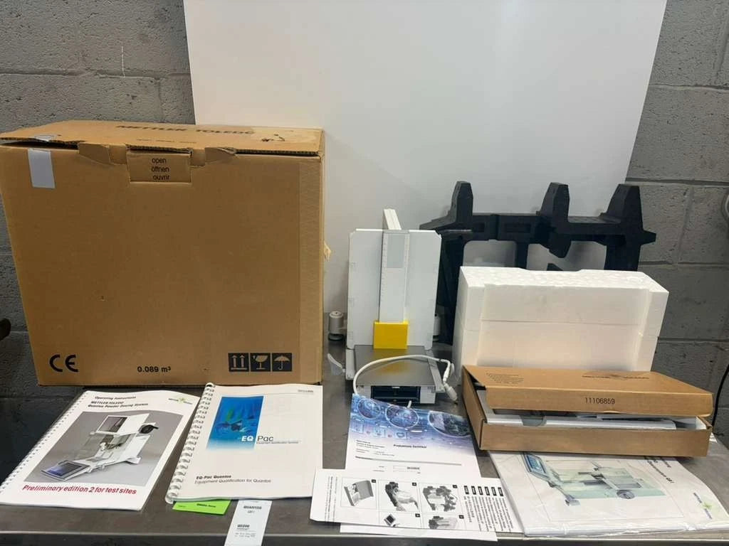 METTLER TOLEDO QUANTOS QB5 QD206 ****PLEASE SEE ALL PICTURES MISSING PARTS***