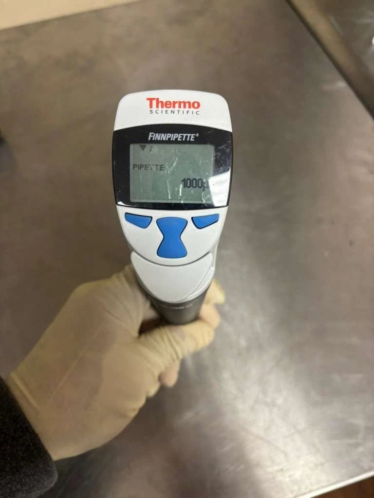 Set Of 3 THERMO SCIENTIFIC FINNPIPETTE Single Channel Electronic Digital Pippete