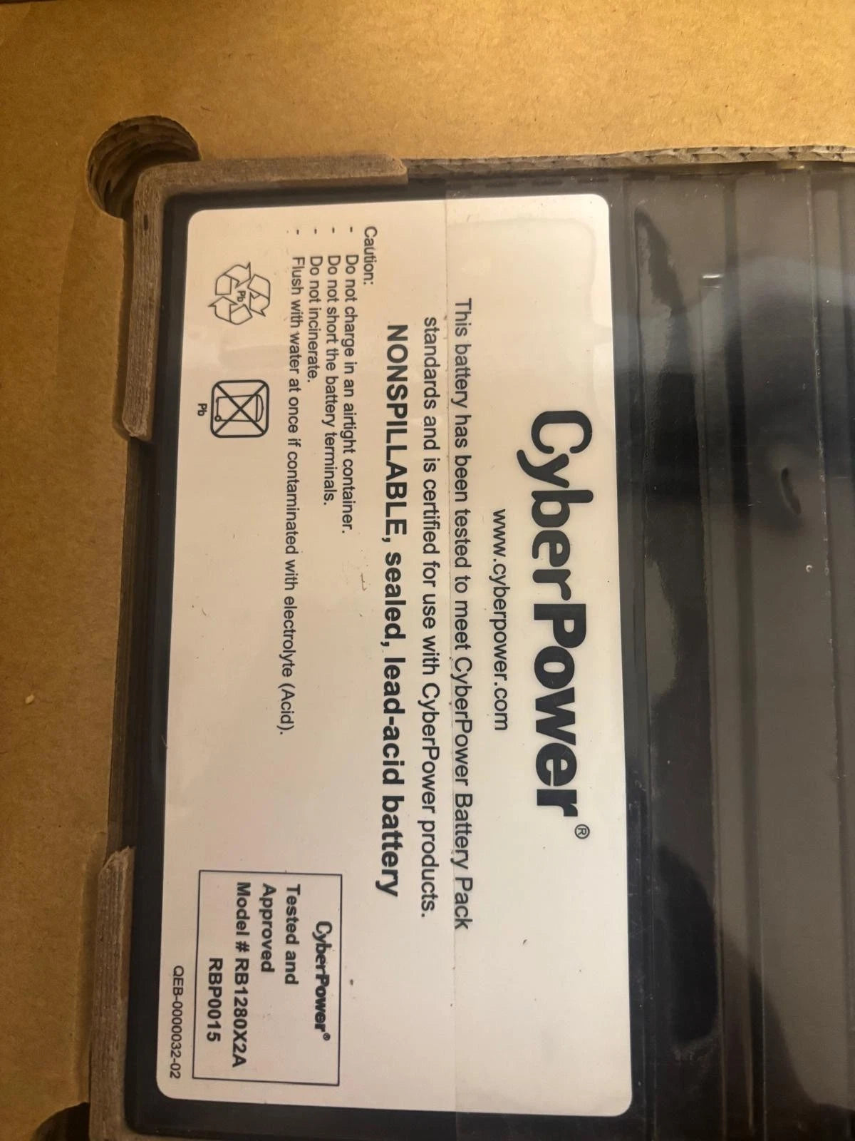 CyberPower RB1280X2A UPS Battery Replacement