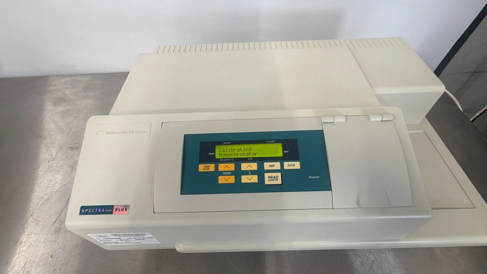 Molecular Devices SpectraMax Plus 384 Microplate Reader Verified Test see Video