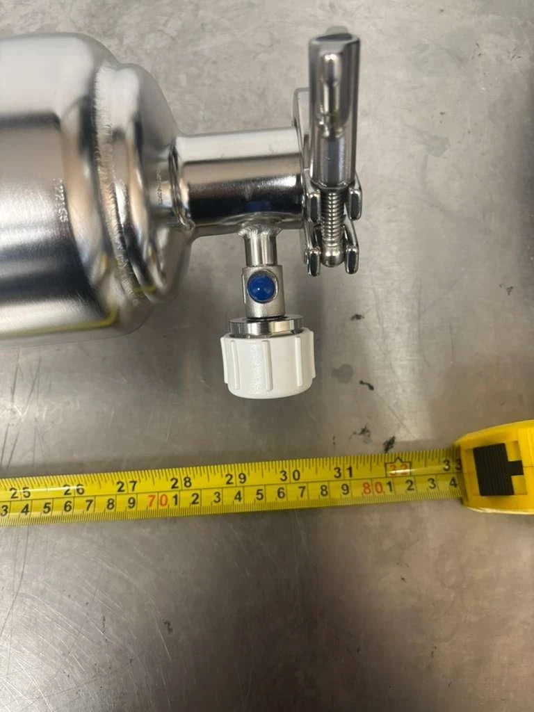 PALL ADVANTA HOUSING AGTD12J006697 Stainless Tri-Clamp Filter Housing
