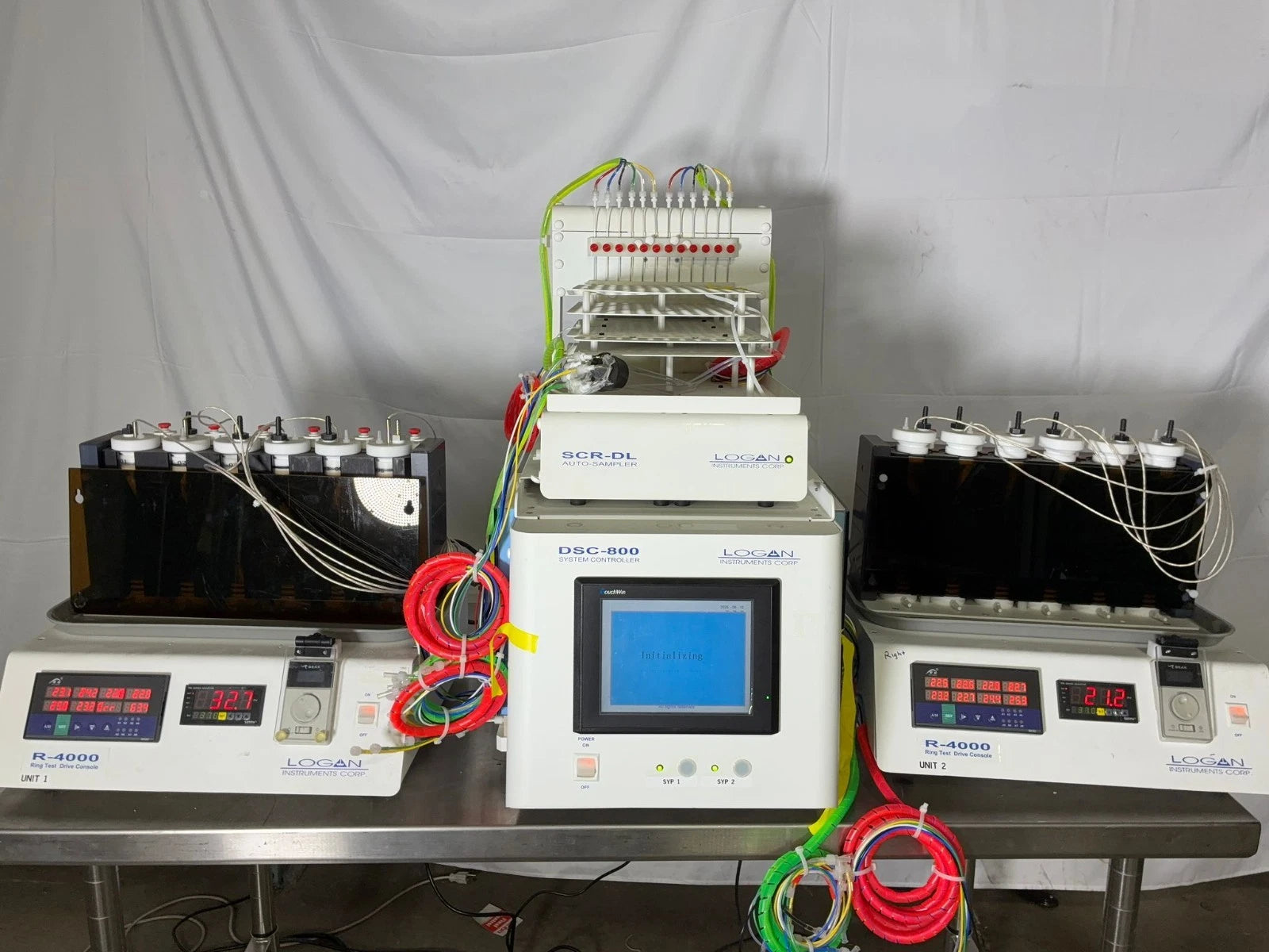 LOGAN INSTRUMENTS DSC800 / R-400/ SCR-DL auto sampler