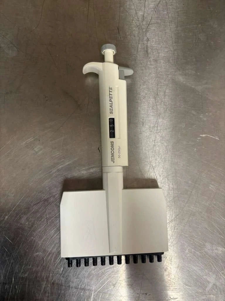 JENCONS SEALPETTE 50-25 ul 12 Channel Pipettor (Multi-channel Pipettor)