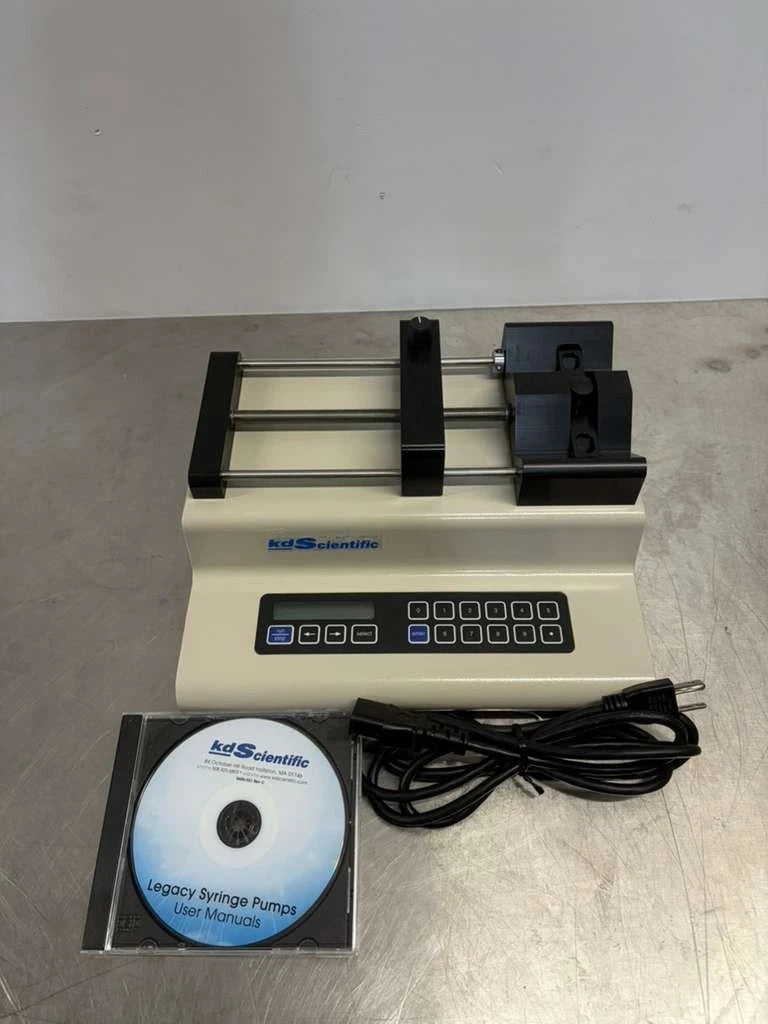 KD Scientific KDS 200 Two-Syringe Infusion Pump Model 780200 open box