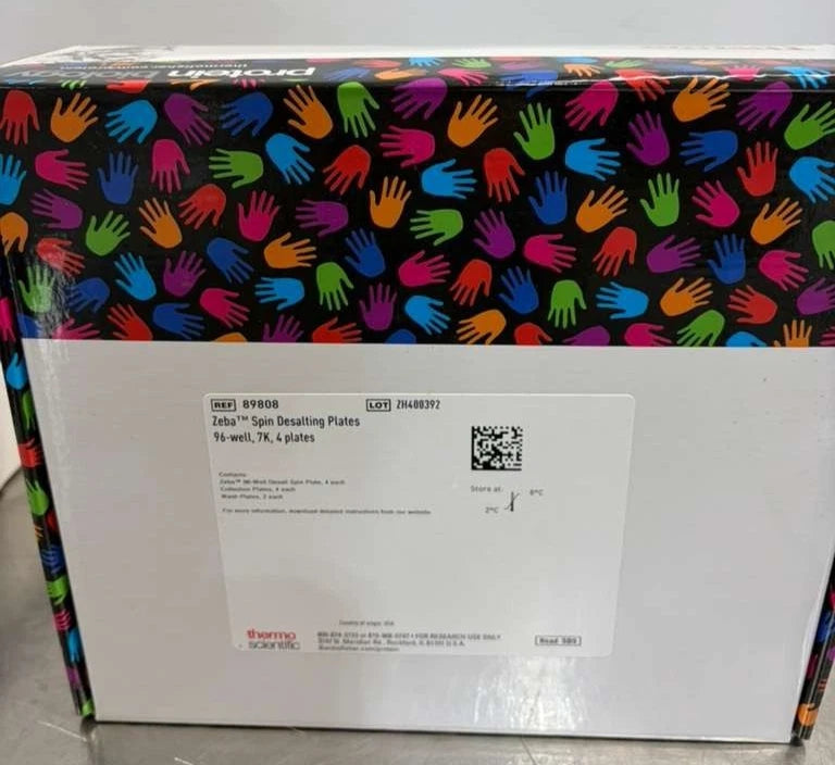 Thermo Scientific PN 89808 Zeba Spin Desalting 96-Well, 7K 4 plates