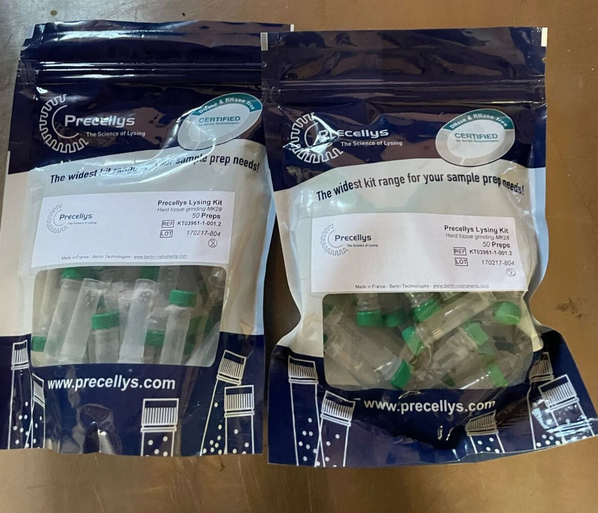 Precellys Lysing Kit KT03961-1-001.2 for 2 bags total opf 150 preps