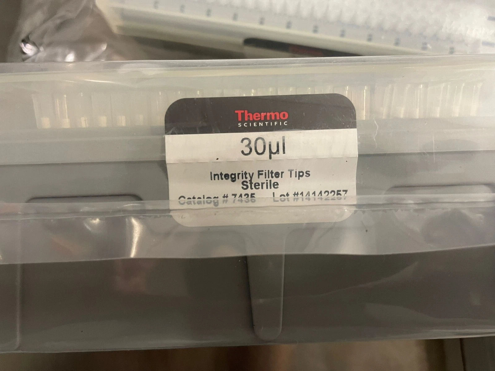 Thermo Scientific Cat No 7435 Integra Filter Tips 30uL Lot 9 PKS