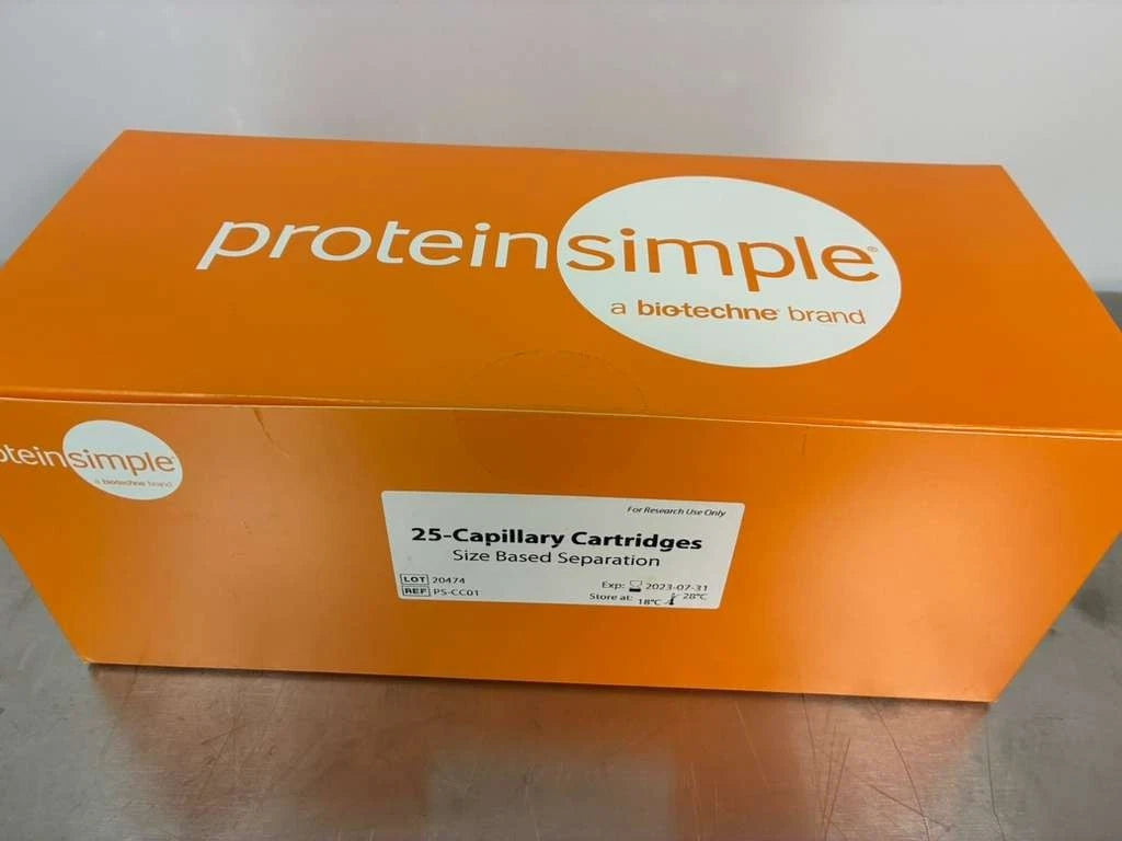 ProteinSimple 25-capillary cartridges Size Based Separation PS-CC01 200 Capillar