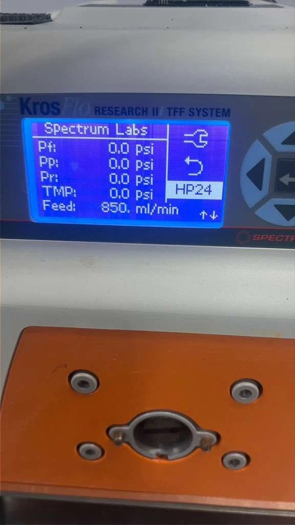 600 RPM SPECTRUM LABS KROSFLO RESEARCH KR1 SYSTEM PUMP Without Head please video