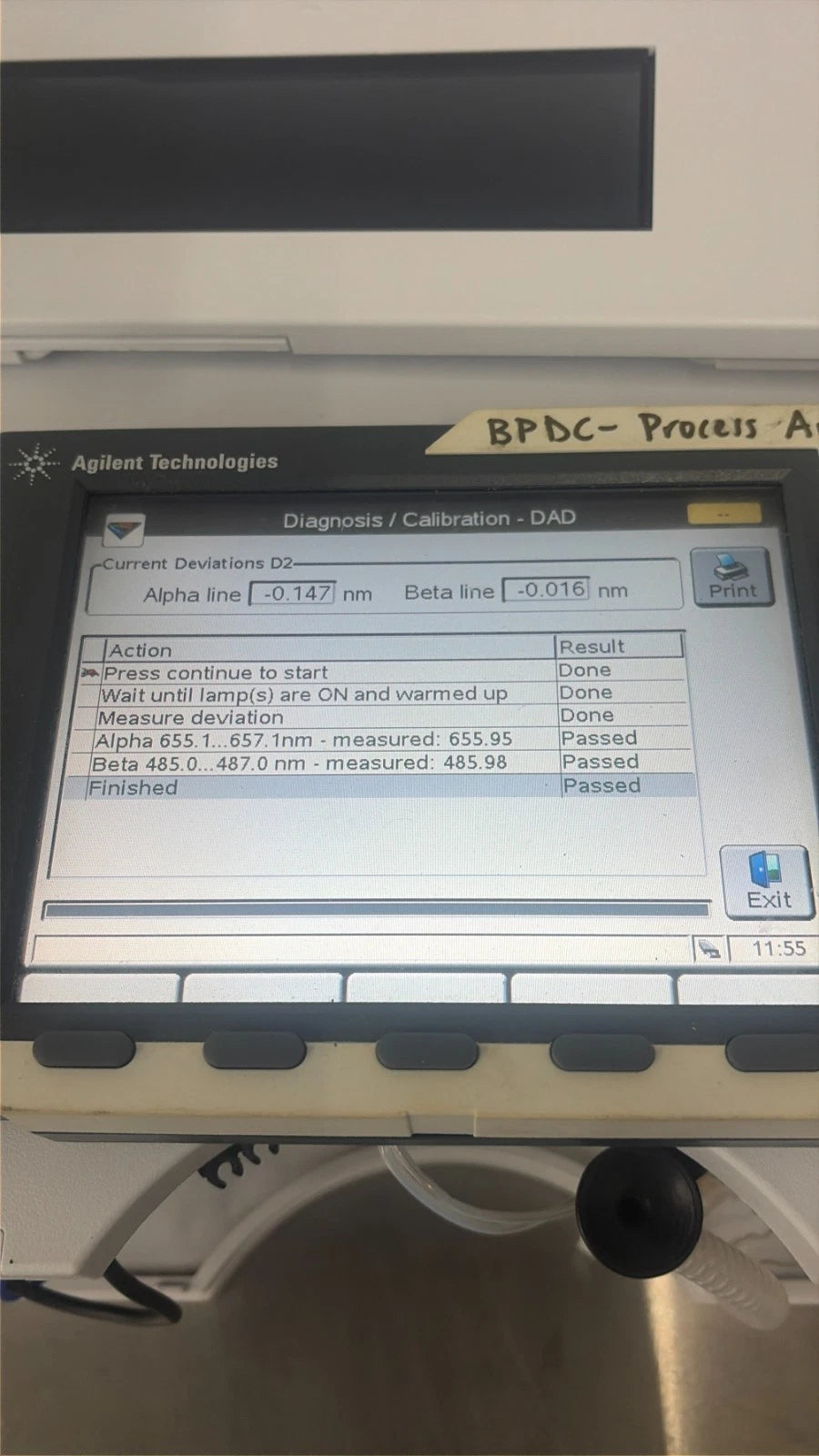 Agilent 1200 Series G1315D DAD Detector 80Hz High Performance PASSED Diagnostics
