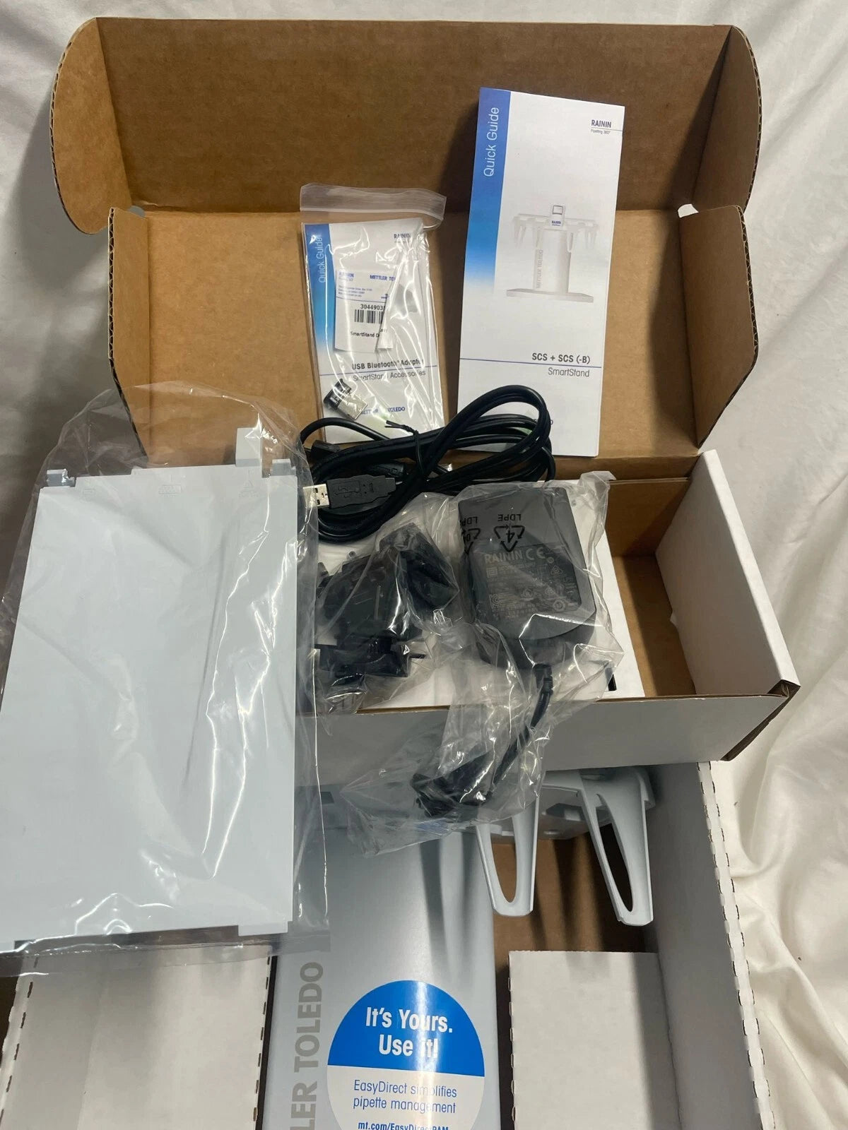 Mettler Toledo Rainin Smart Stand SCS-B w/ Power Adapter 30312897 ** NEW**