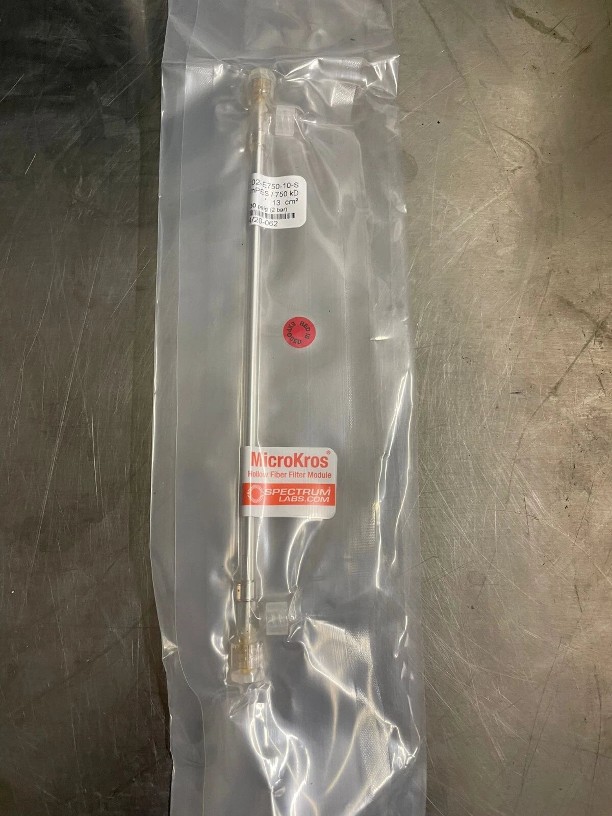 MICROKROS 41.5CM 750K MPES 0.5MM MLL X FLL 1/PK STERILE Repligen C04-E750-05-S