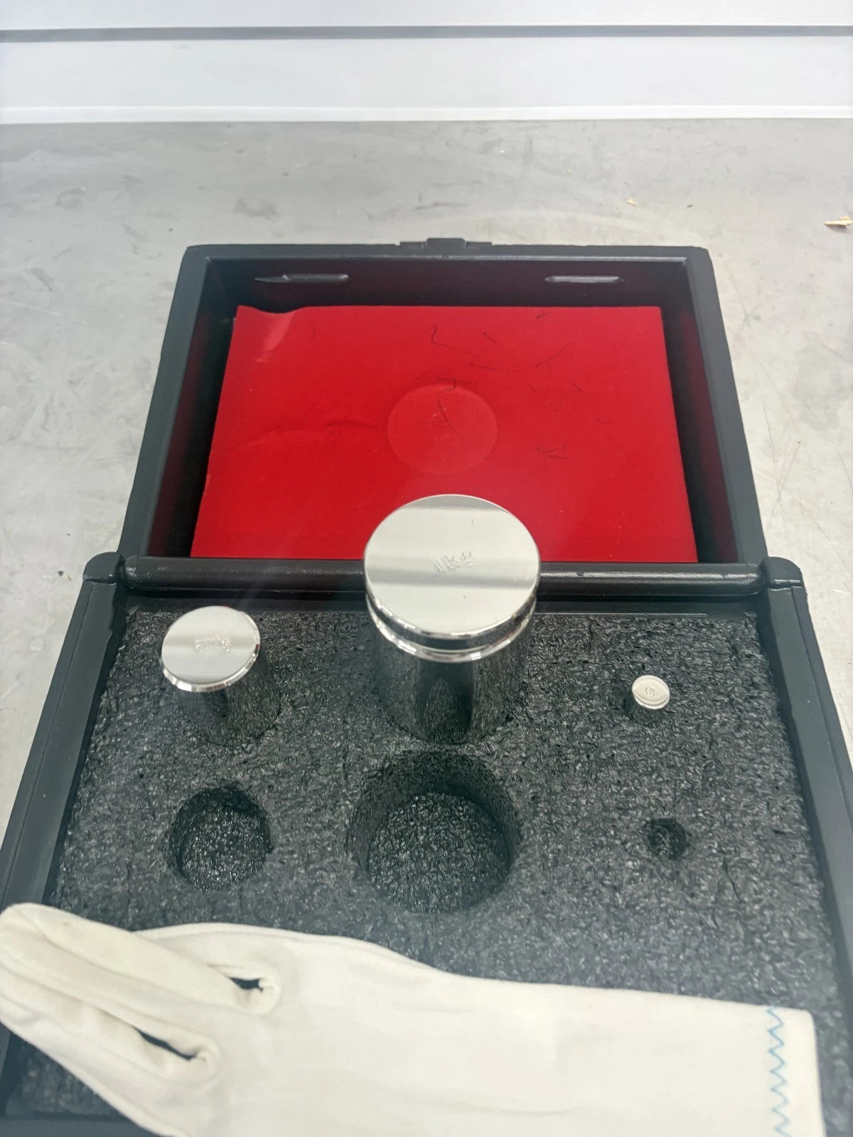 Atlantic Scale Company Weight Standards 1Kg-200g- 10g set Calibration Kit