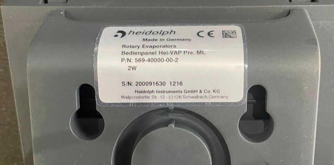Heidolph Digital Display Controller No: 569-40000-00-2 Rotary Bedienpanel