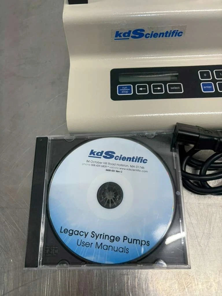 KD Scientific KDS 200 Two-Syringe Infusion Pump Model 780200 open box