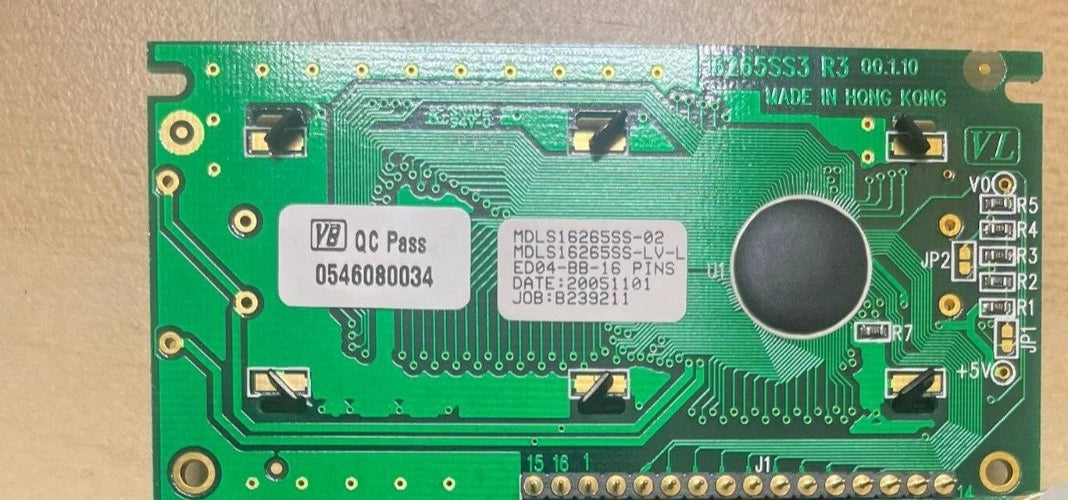 Millipore PF07520/A Display and Board from Milli-Q A10 Water Purifier