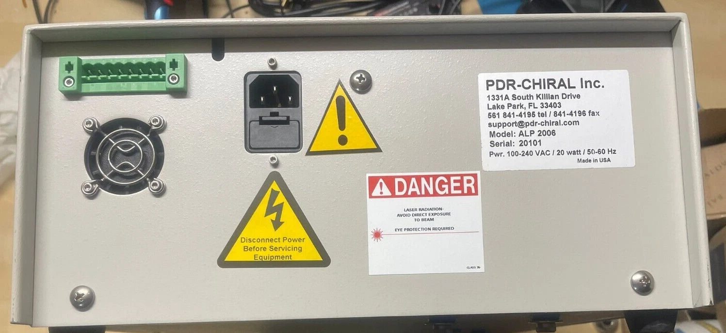PDR-CHIRAL ADVANCED LASER POLARIMETER ALP2006