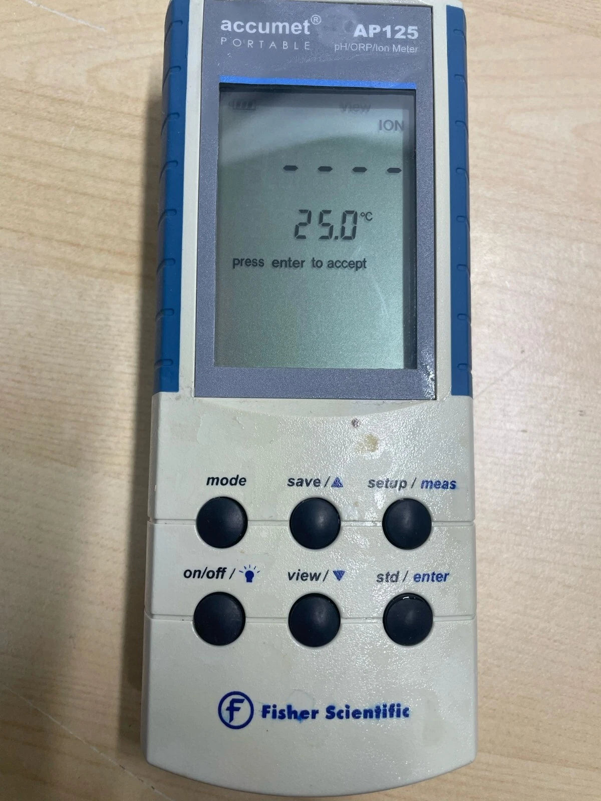 fisher scientific Accumet AP125 portable pH meter