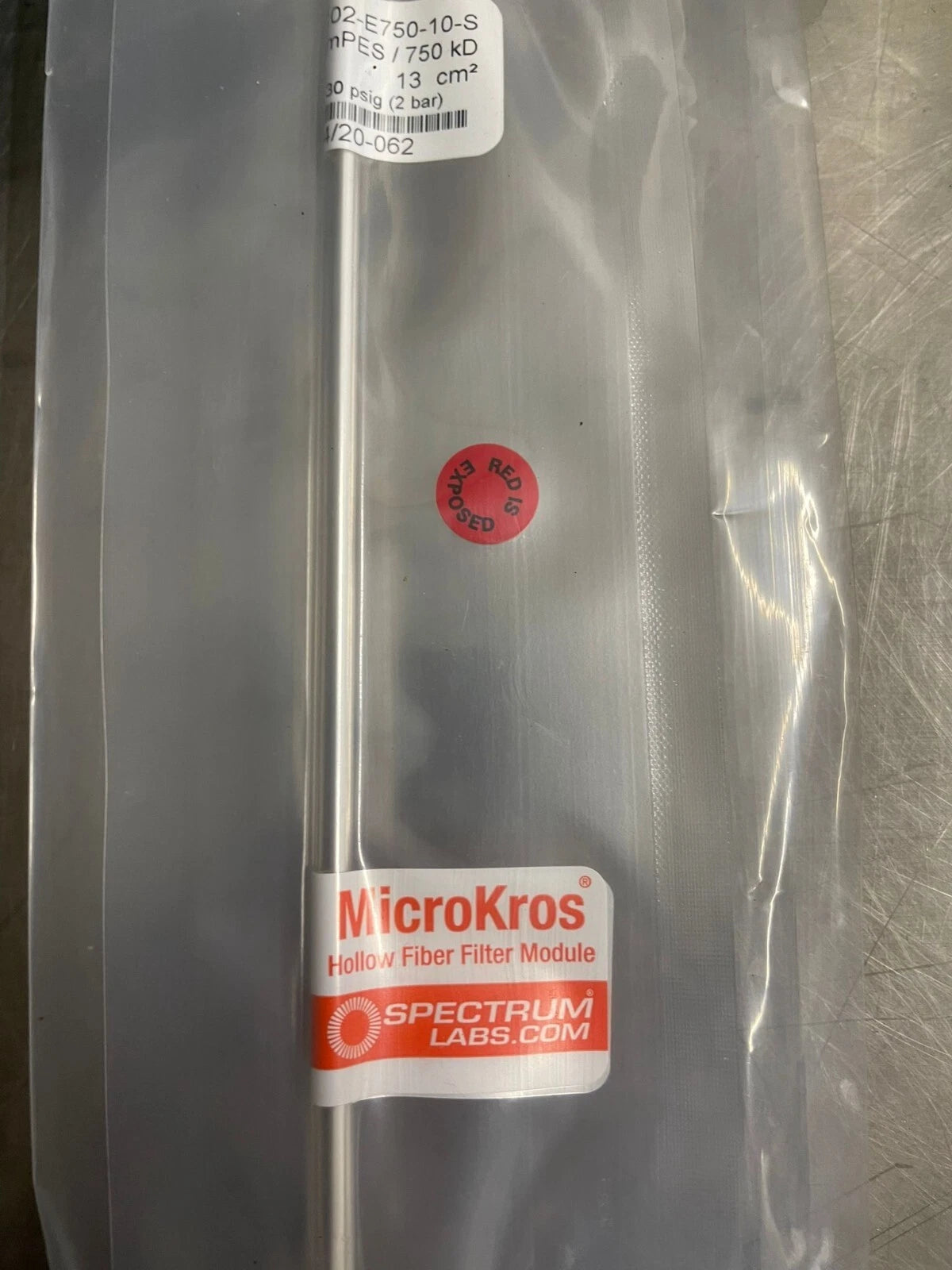 MICROKROS 20CM 750KD MPES 1MM STERILE 1/PK Repligen C02-E750-10-S
