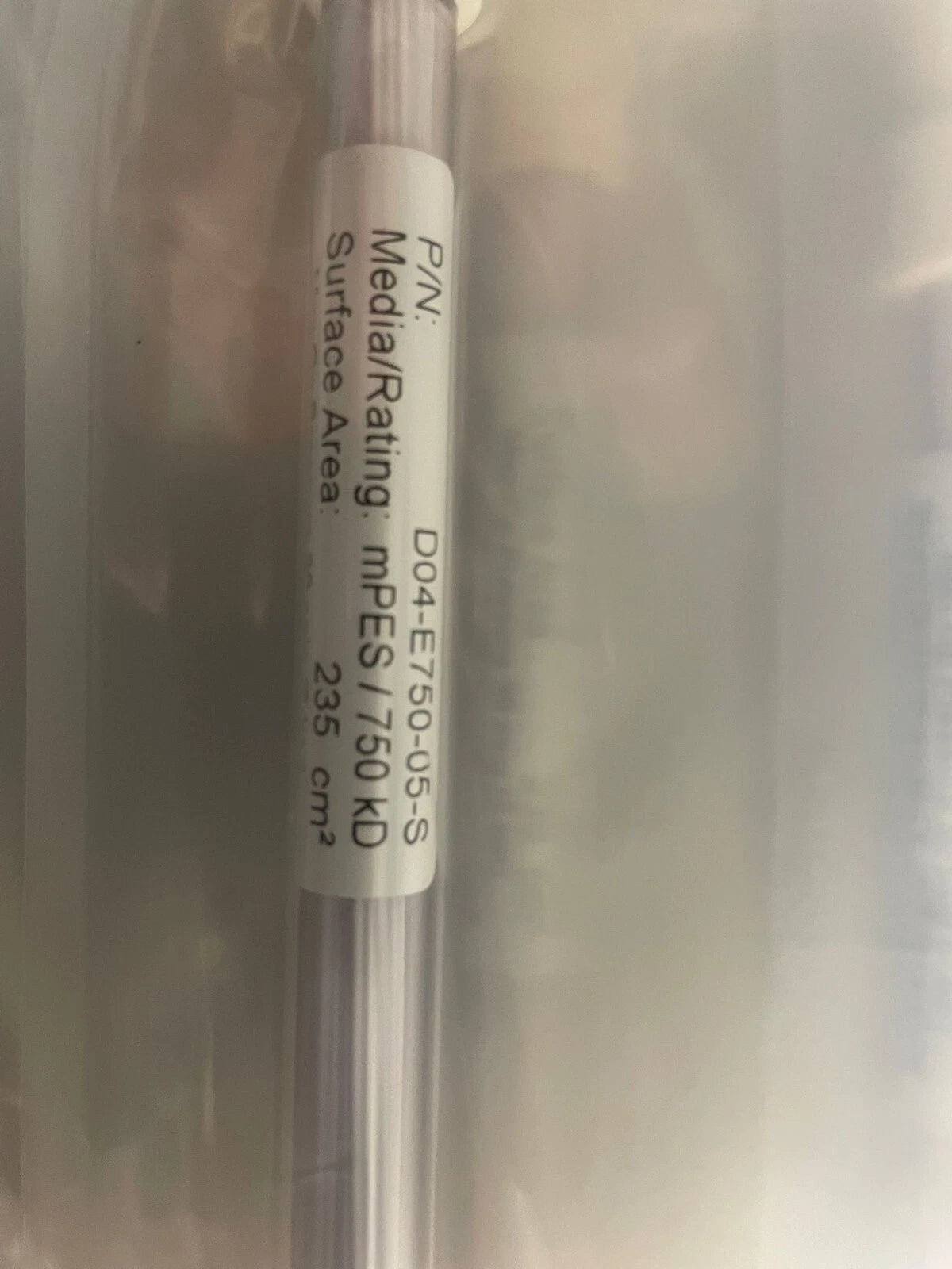 Lot 10 Repligen Filter 750 kD D04-E750-05-S /MICROKROS 20CM 750KD MPES 1MM C02