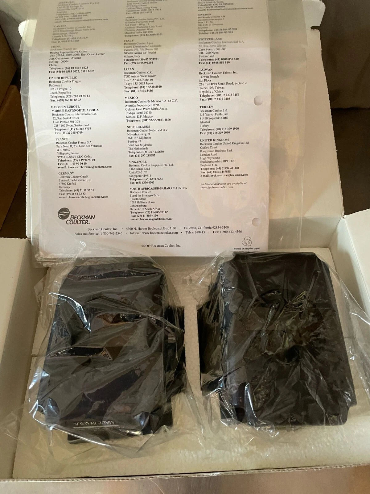 BECKMAN COULTER MICROPLATE CARRIER FOR JS-4 JS-5.2 CENTRIFUGE ROTOR 358680