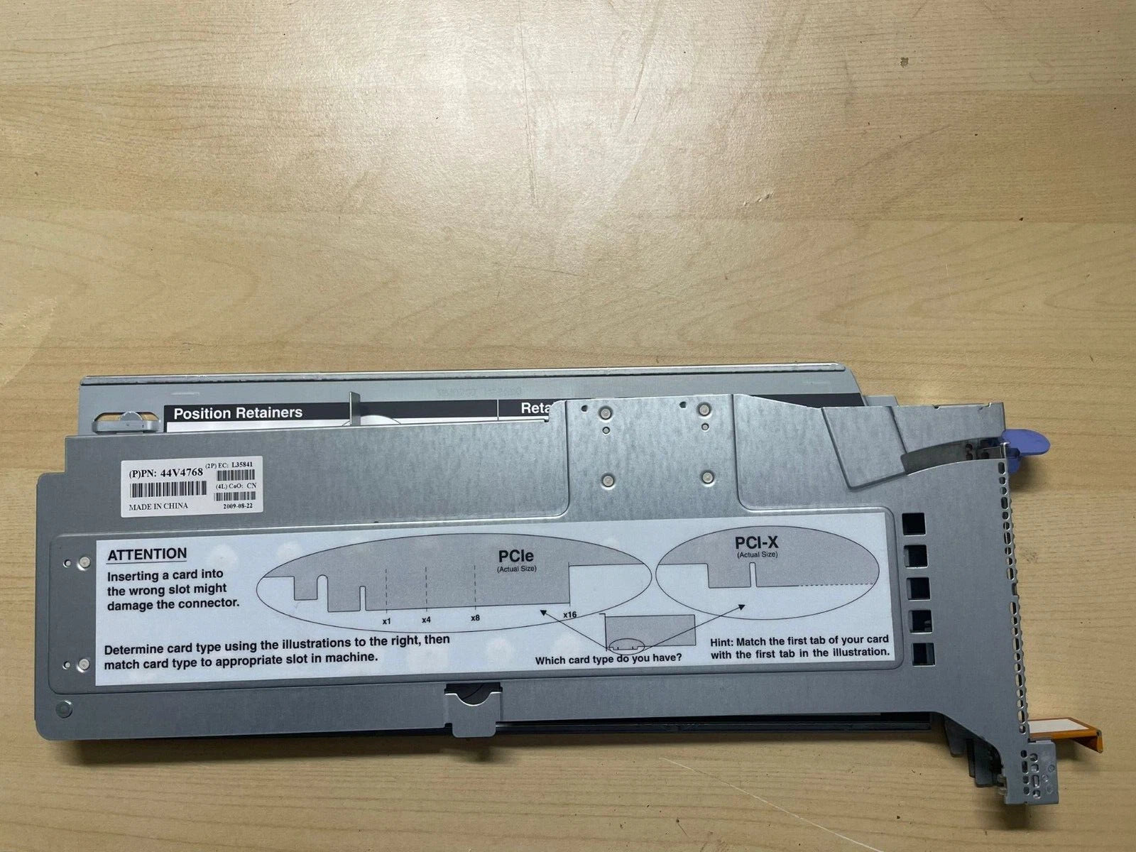 IBM 44V4768 - PCI-X/PCIe Blind Swap Cassette Single Wide