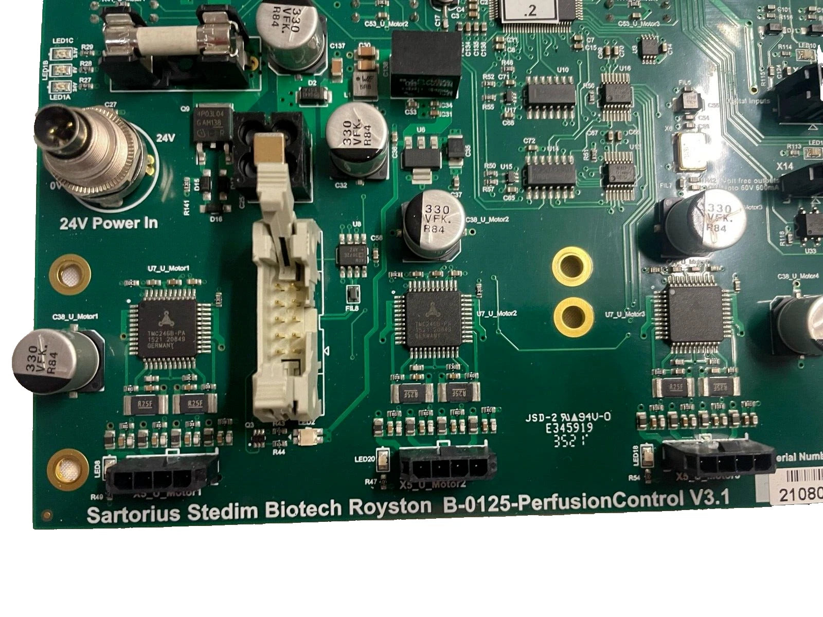 Sartorius Stedim Biotech Royston B-0125 Perfusion Control V3.1 Board