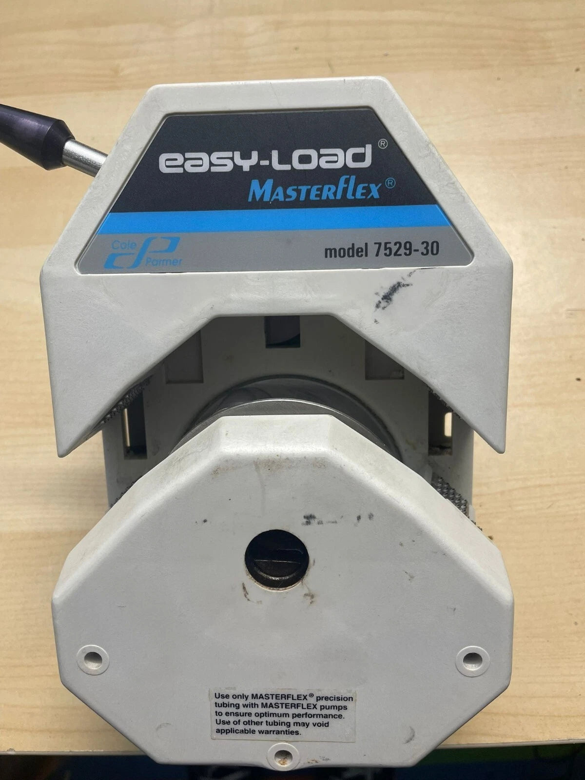 Cole-Parmer 7529-30 Masterflex Easy Load Peristaltic Pump Head Lab Easy to Use
