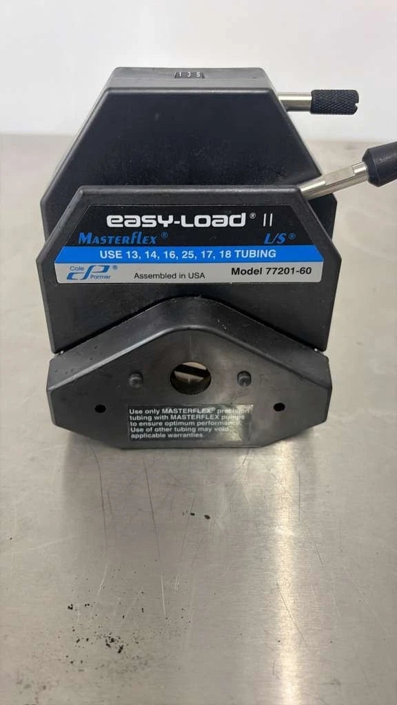 Cole-Parmer 77201-60 Masterflex L/S Easy-Load II Pump Head Only GUARANTEED