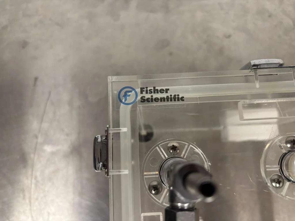 Fisher Brand Vacuum Chamber 10"x10"x10" Made From 1" Thick Acrylic