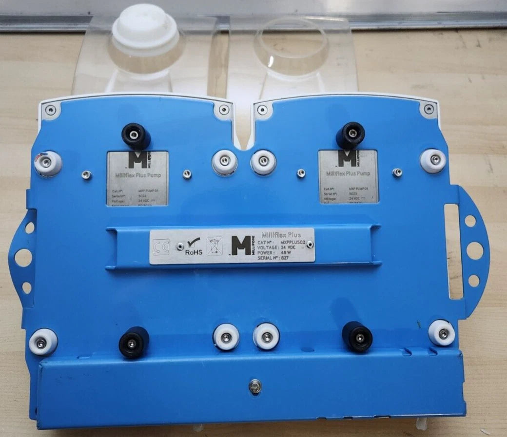 Millipore Milliflex Plus MXPPLUS02 - Dual Vacuum Pumps NO HEAD NO POWER SUPPLY