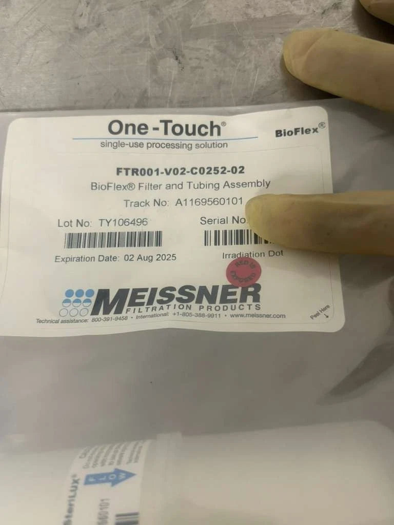 One-Touch® BioFlex® Filter and Tubing Assembly