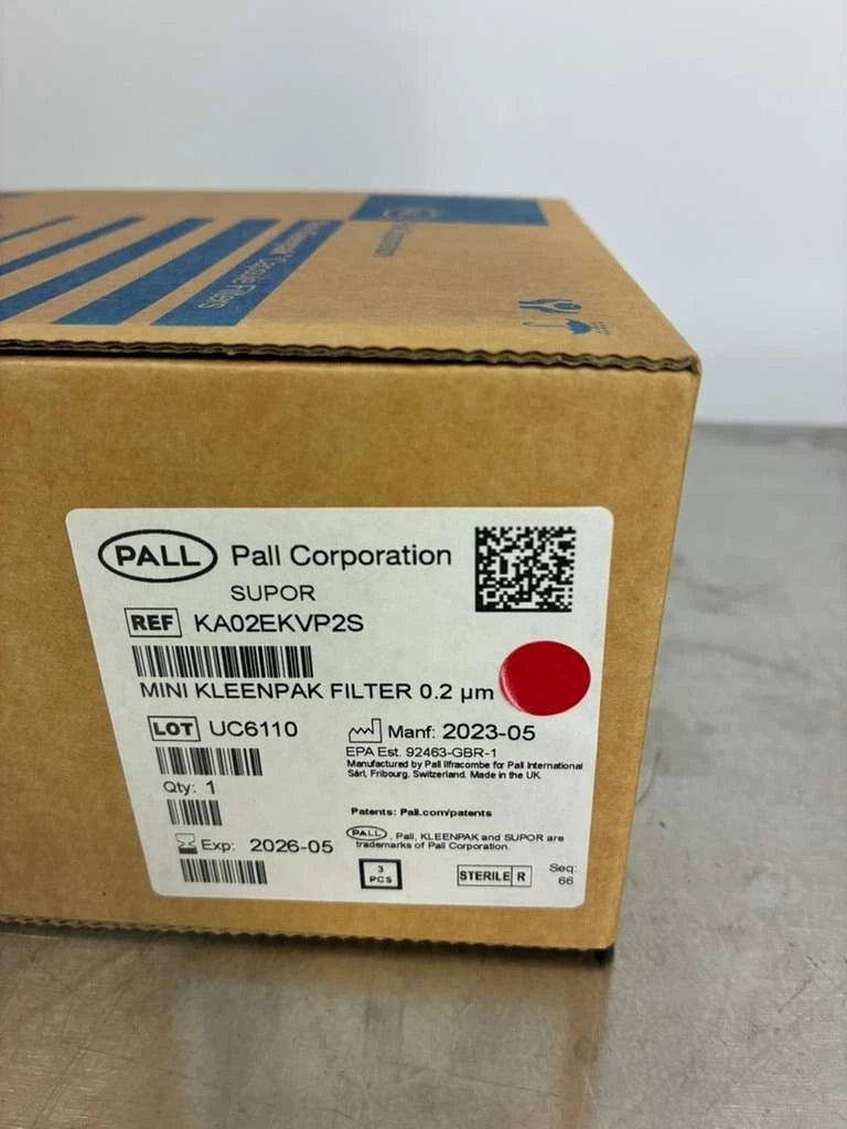 Pall Mini Kleenpak™ Capsule Sterilizing Grade Filter KA02EKVP2S