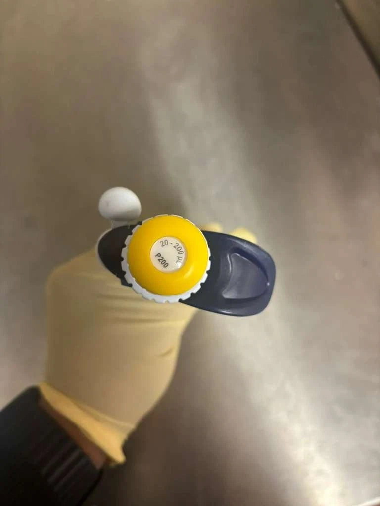set of 3 Gilson Pipetman Manual Air Displacement Metal Ejector