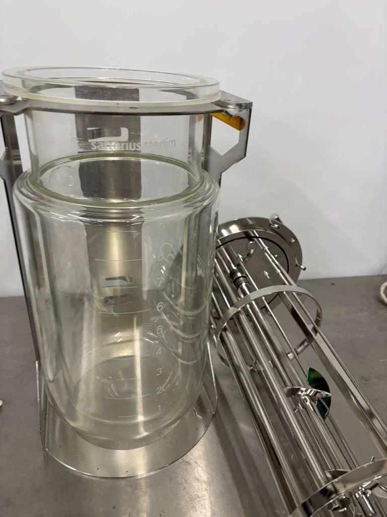 Sartorius Stedim Univessel Glass 10 L double wall UNIVESSEL-0004 CE Certfication
