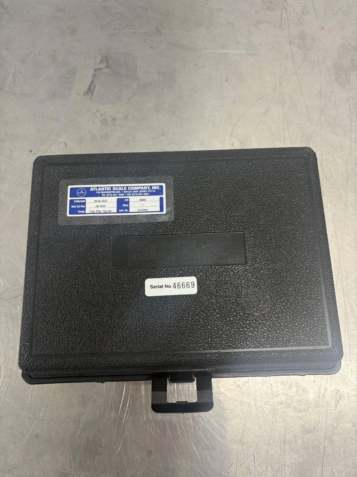 Atlantic Scale Company Weight Standards 1Kg-200g- 10g set Calibration Kit