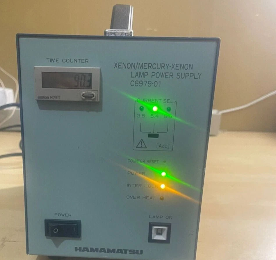 HAMAMATSU C6979-01 XENON / MERCURY- XENON LAMP POWER SUPPLY