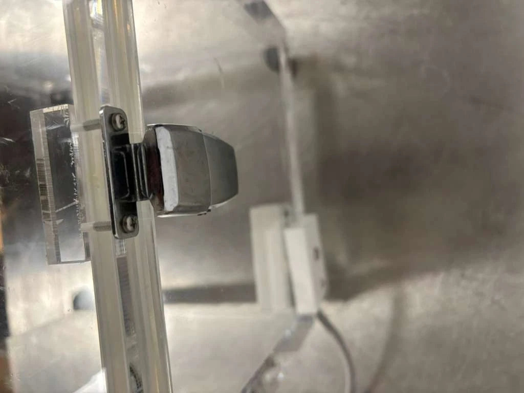 Fisher Brand Vacuum Chamber 10"x10"x10" Made From 1" Thick Acrylic