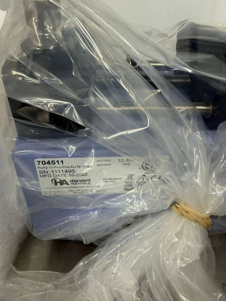 Harvard Apparatus Pump 11 Pico Plus ELITE Syringe Pump 704511 NEW OPEN BOX