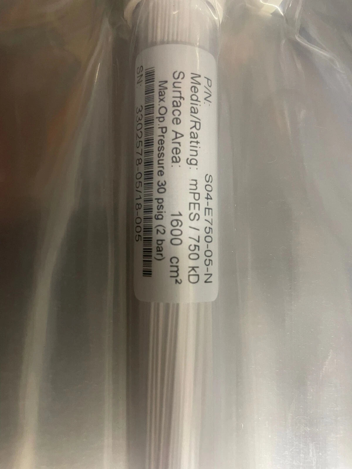 MINIKROS SAMPLER 41.5CM 750K MPES 0.5MM 3/4TC X 3/4TC Repligen S04-E750-05-N