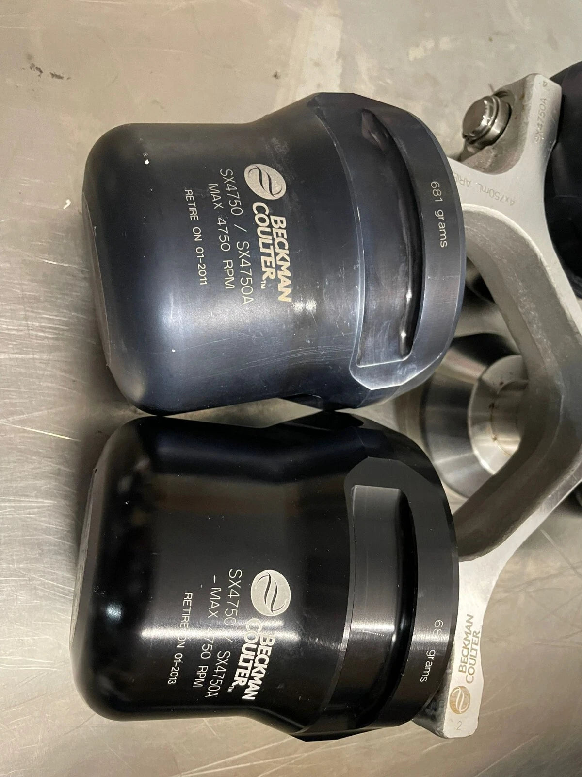 Beckman Coulter SX4750 Swinging Bucket Rotor 4750 RPM 42467 w/ Buckets
