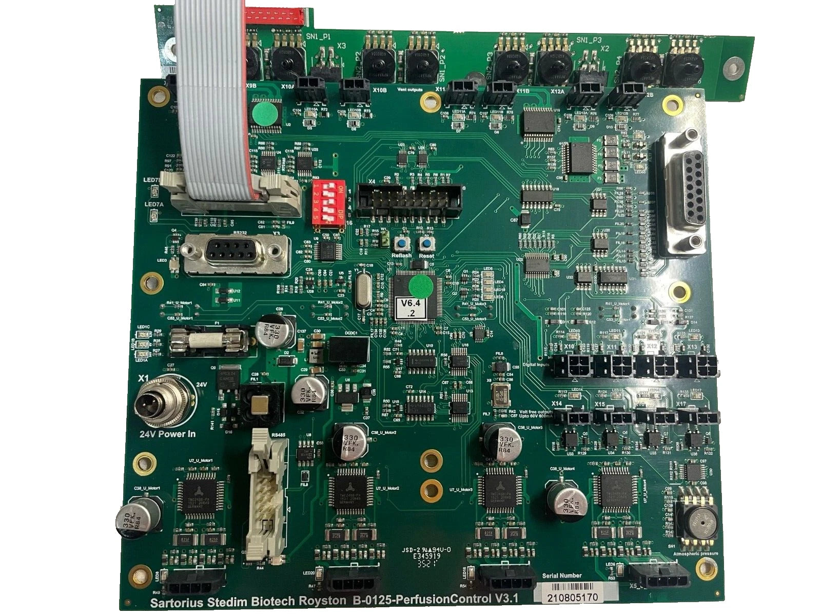 Sartorius Stedim Biotech Royston B-0125 Perfusion Control V3.1 Board
