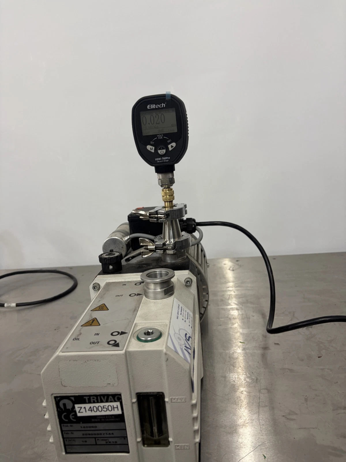 SP VirTis AdVantage XL-70 Benchtop Freeze Dryer Lyophilizer w/ Leybold Trivac Pu