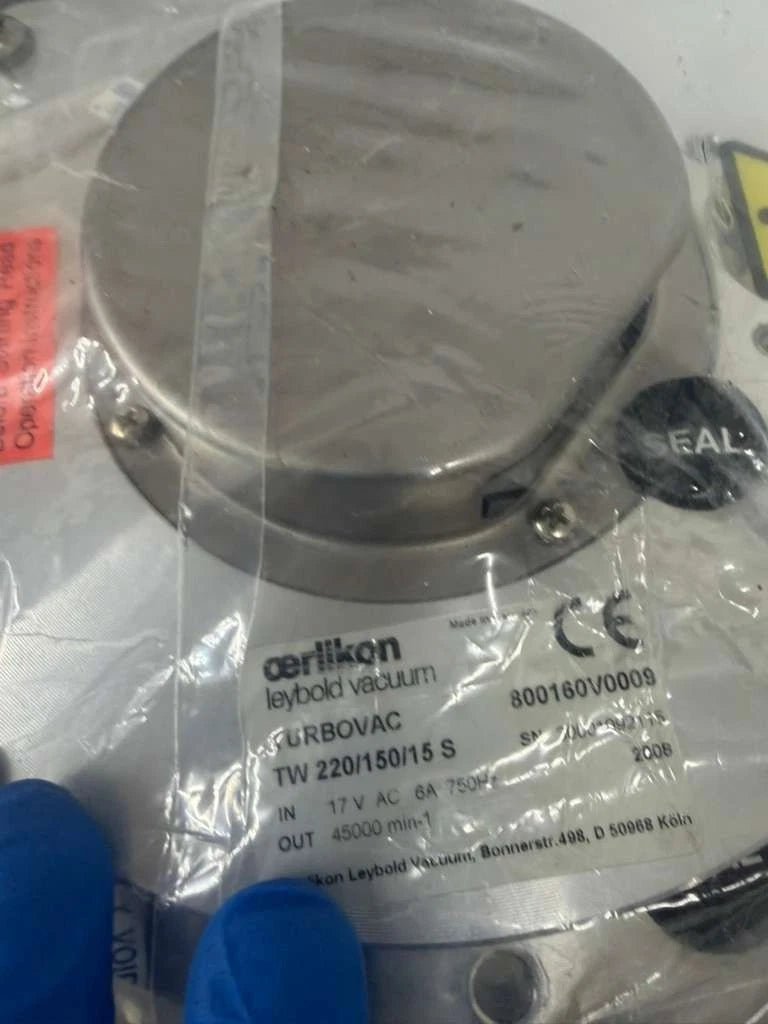 TW 220/150 S TURBOVAC Leybold 800160V0009 Turbomolecular Pump Turbo *** NEW***