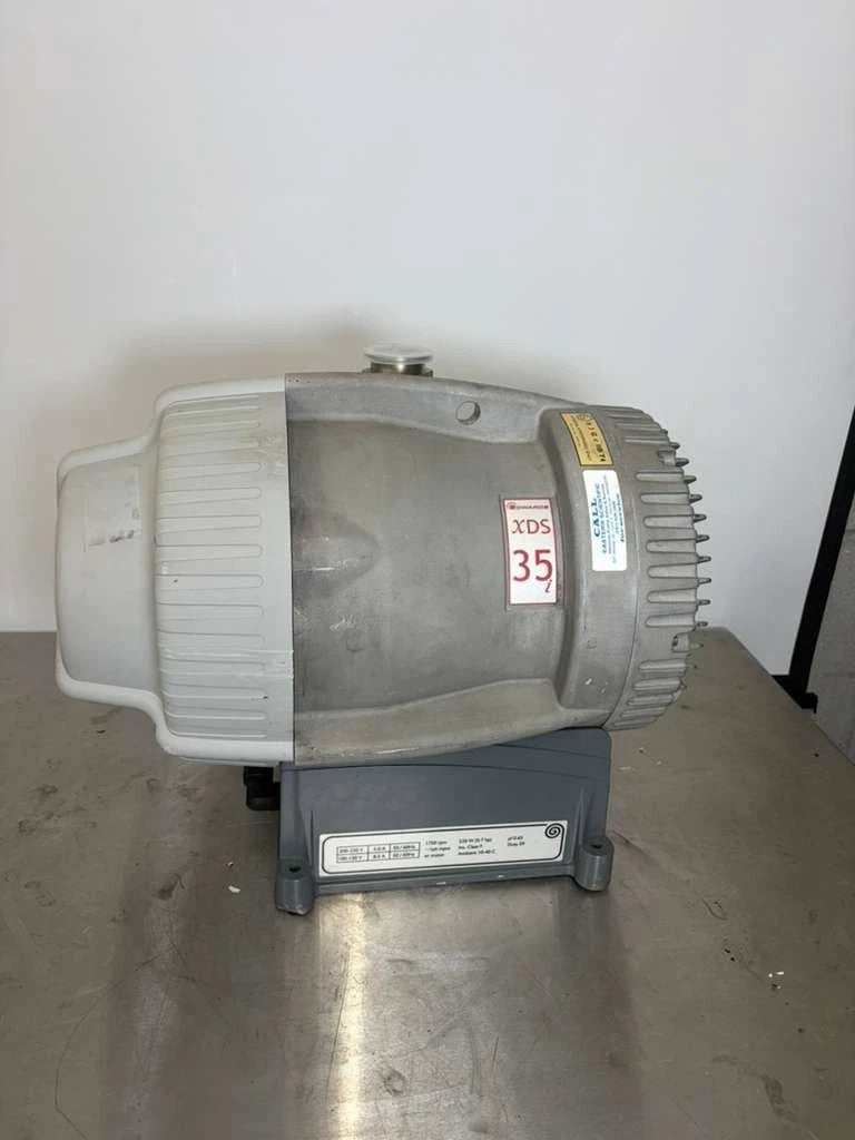 Edwards XDS35i Vacuum Pump Recently Serviced Pulls 0.027 mbar 45k/h see Video