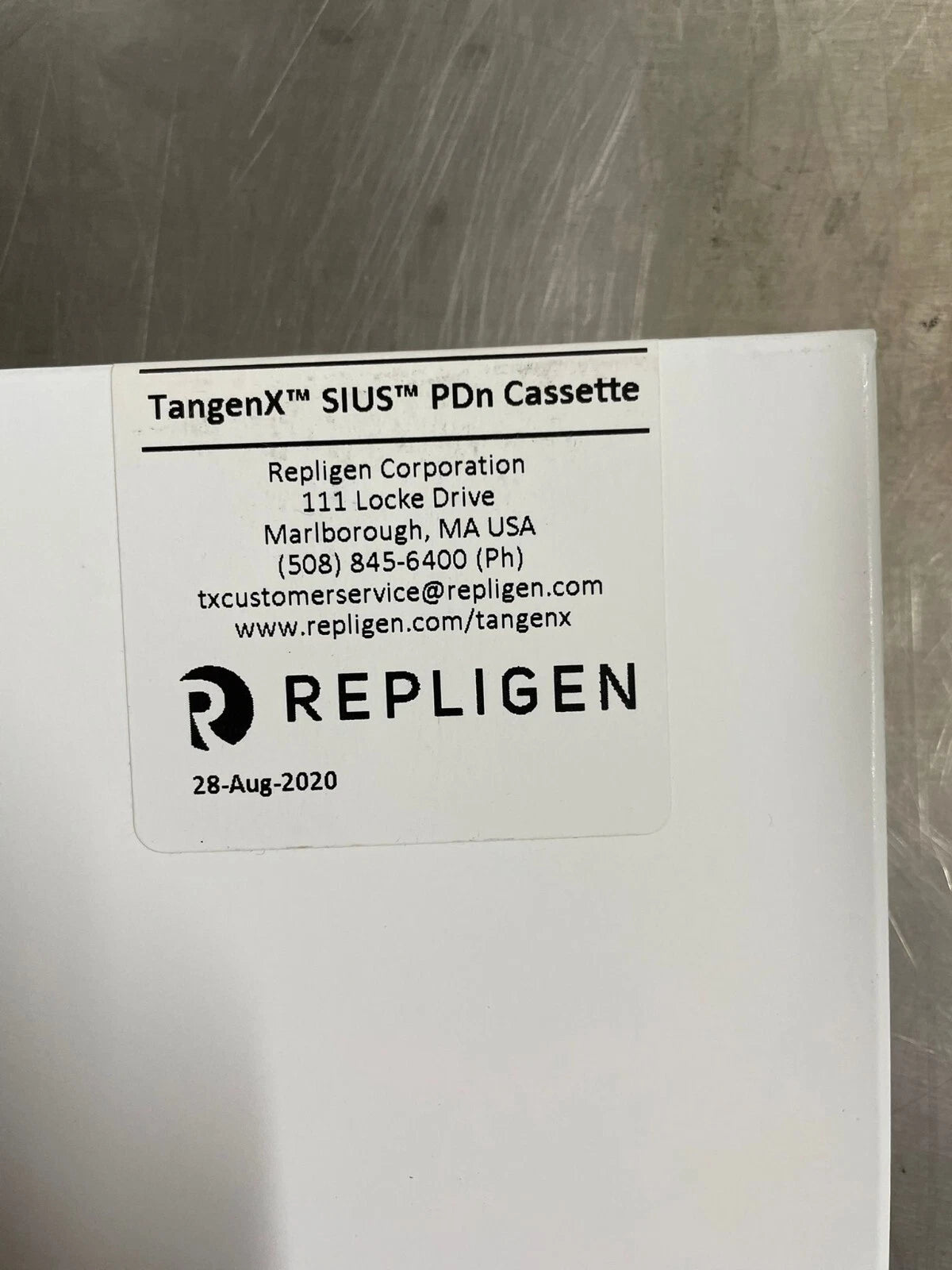 REPLIGEN TangenX SIUS PDn Cassette 0.02m2 HyStream 300kD XP300MP2J sealed