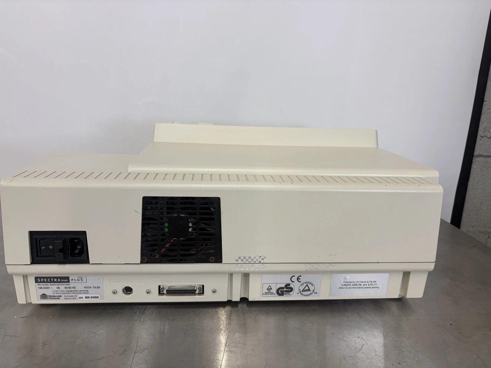 Molecular Devices SpectraMax Plus 384 Microplate Reader Verified Test see Video
