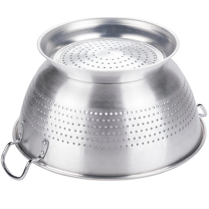 Vollrath 68350 16-quart aluminum colander Professional 18 gauge